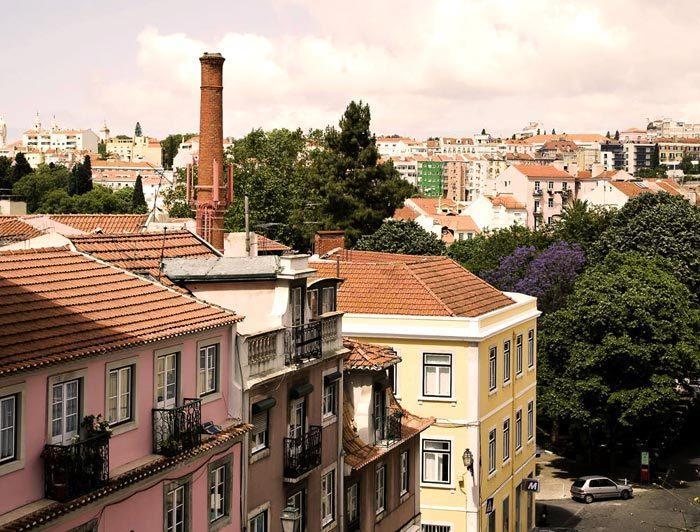 Myplace - Lisbon Principe Real Studio Luaran gambar